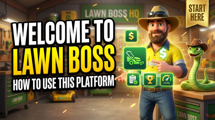 🌱 Welcome to Lawn Boss Skool! 💪