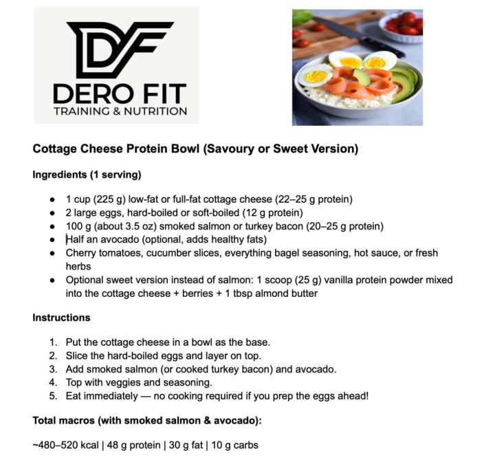 Clean Breakfast Recipe