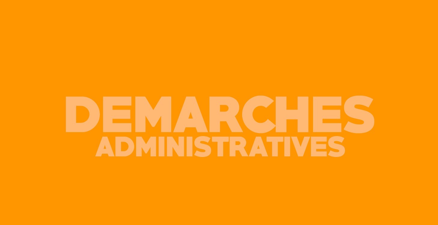 Démarches administratives
