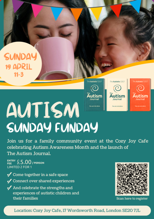 The Autism Journal Community Launch 19th April 11-2, London UK