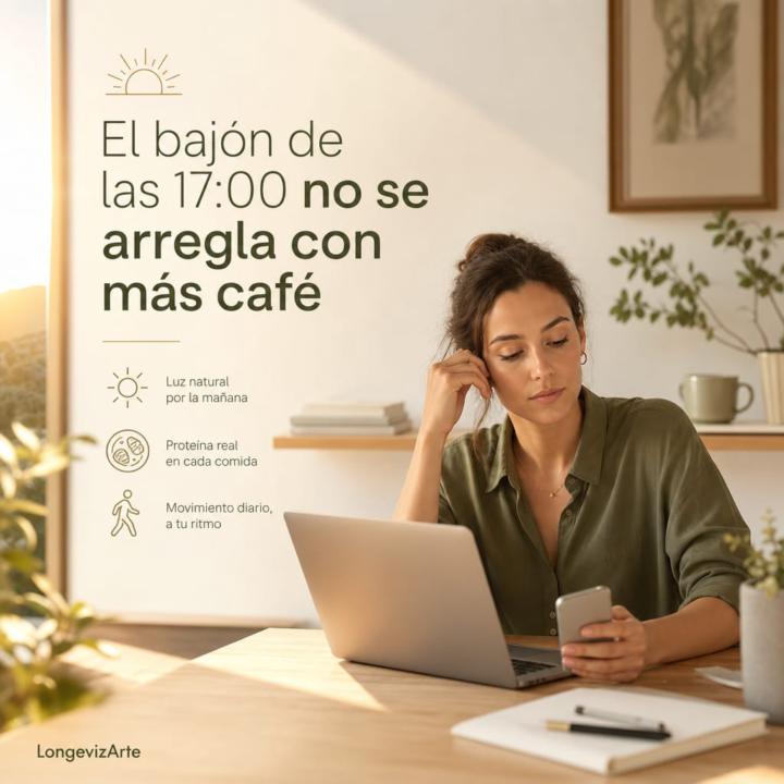 El bajón de las 17:00 no se arregla con más café