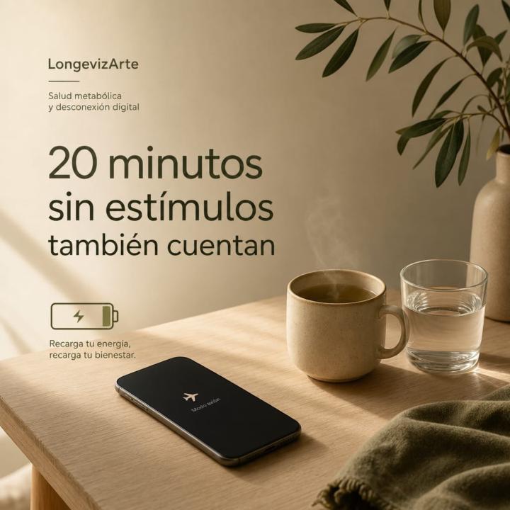 Tu cuerpo también necesita “modo avión”