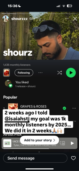Congrats Shourya!!🙏🏽🎉 hit his end of year goal in TWO WEEKS
