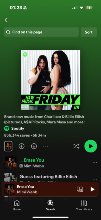 I GOT ON NEW MUSIC FRIDAY UK!!!😭😭😭 MY FIRST EVER EDITORIAL PLAYLIST