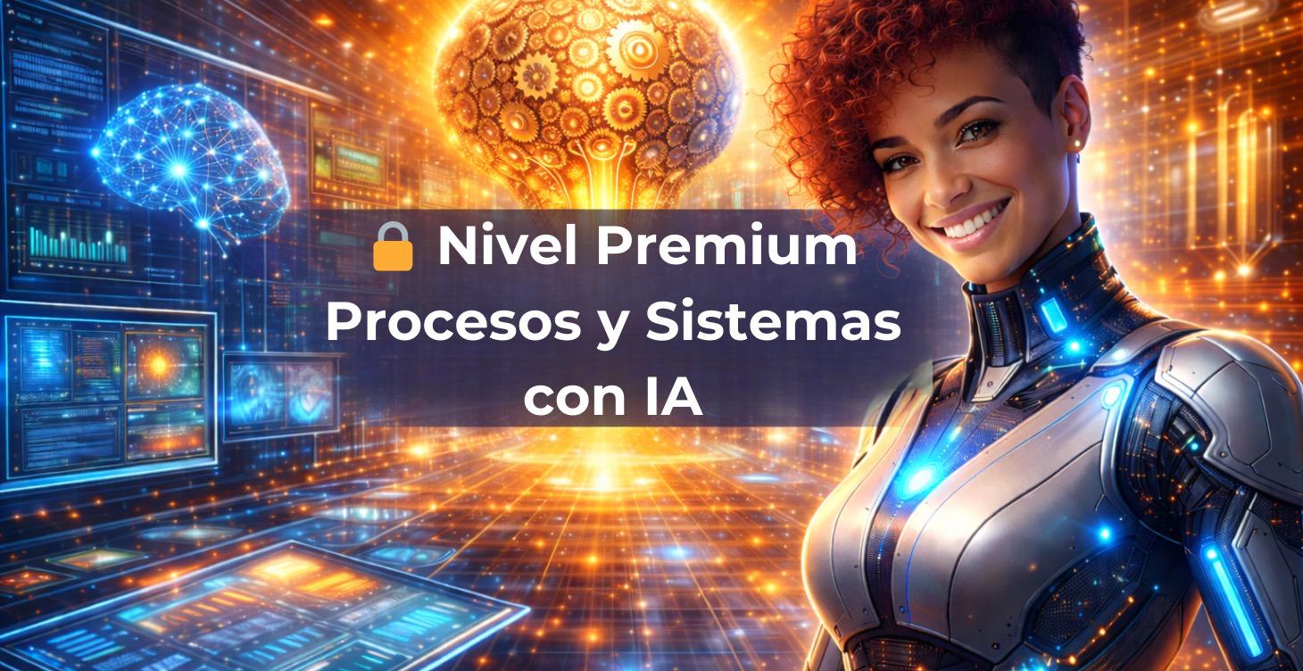 🔒 Nivel Premium · Procesos y Sistemas con IA