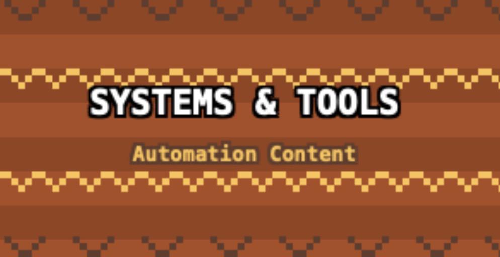 SYSTEMS & TOOLS