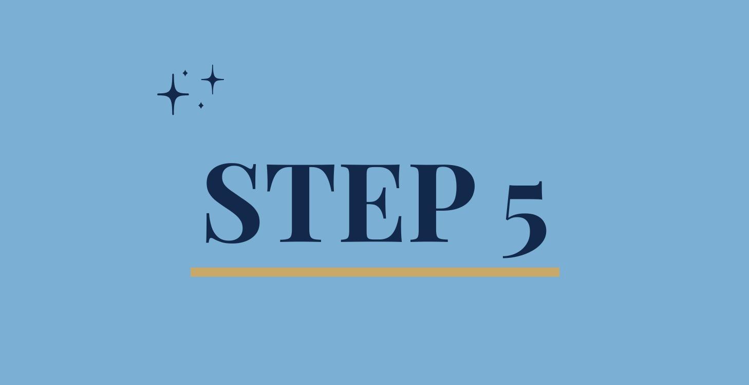 Step 5 - Communication & Issues