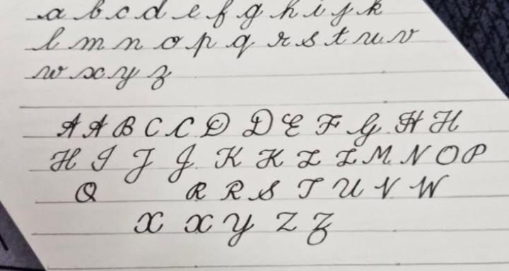 Cursive Handwriting
