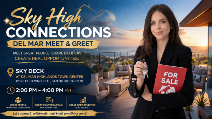 Sky High Connections: Del Mar Meet & Greet