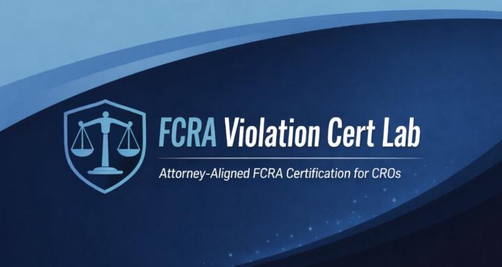 FCRA Violation Cert Lab