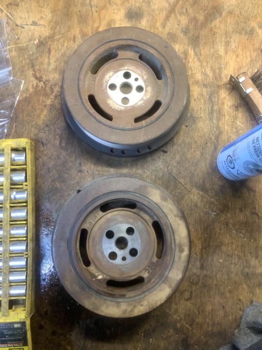 Harmonic damper replacement 