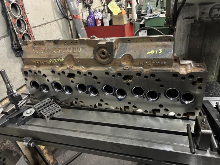 Working on 12v heads today. 