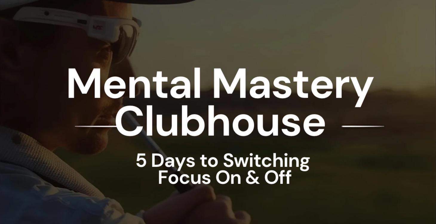 🏌️‍♂️5 Days to Switching Focus On & Off.