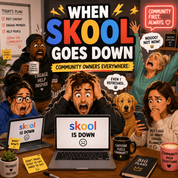 Skool Went Down This Morning: Lessons for Every Community Owner