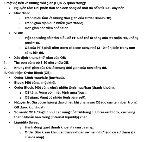 Recap kiến thức về video ICT của chính đạo môn>>> "Trại Từ Thiện #13: ORDER BLOCK" :