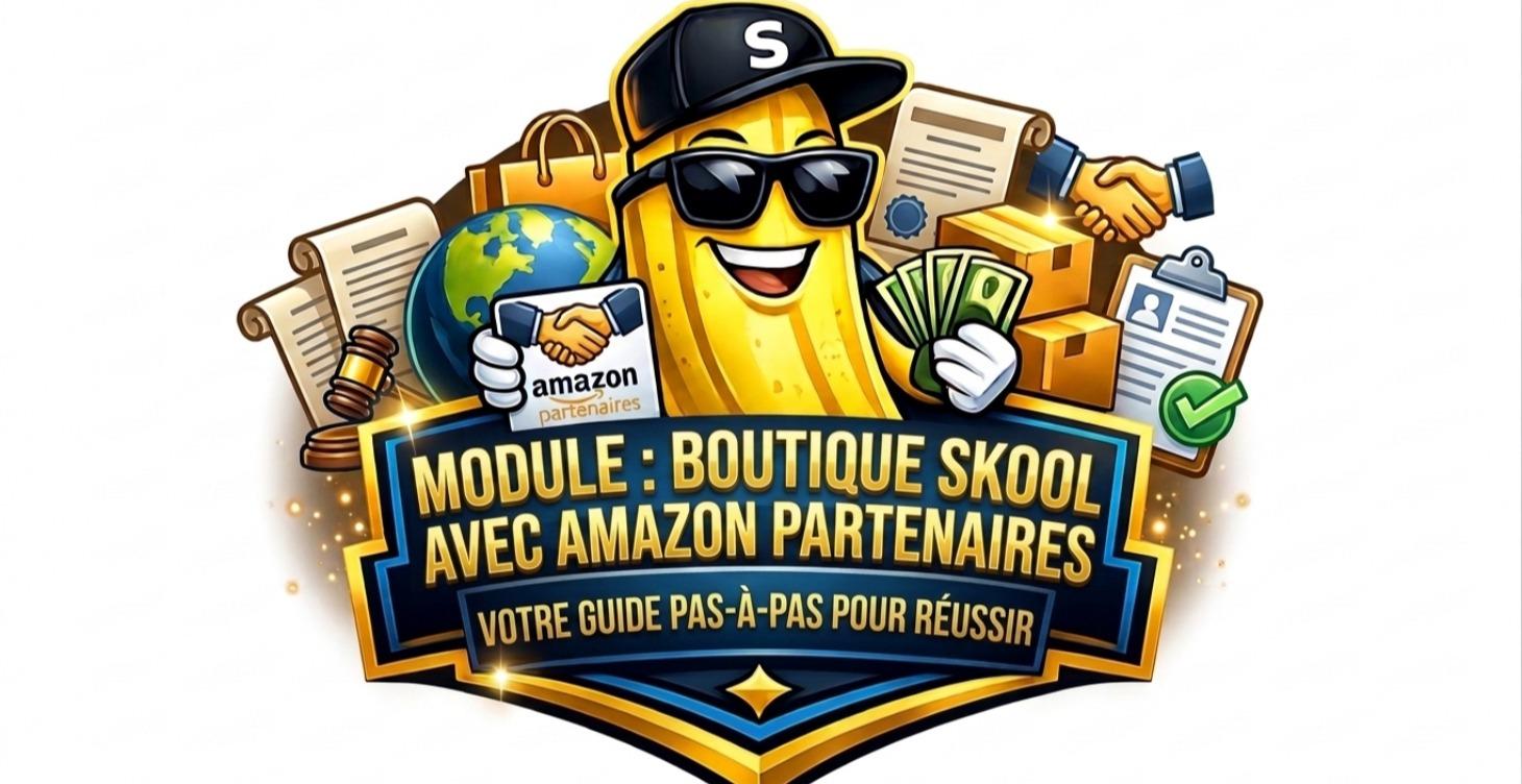 BOUTIQUE D’AFFILIATION (SKOOL x AMAZON)