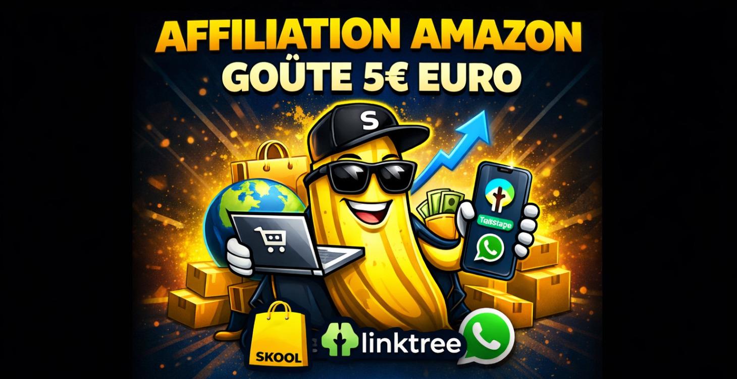 AFFILIATION AMAZON – DE 0 À VENTE