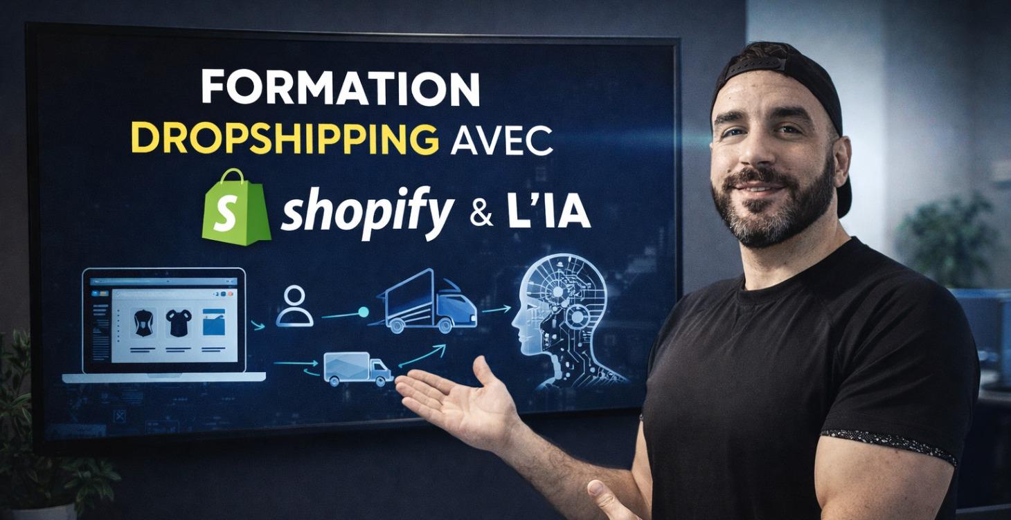 🔥 Formation Dropshipping Shopify & IA :