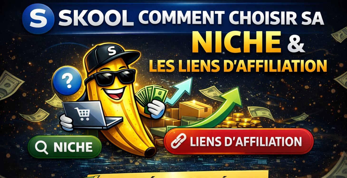 Skool : Comment Choisir Sa Niche Rentable