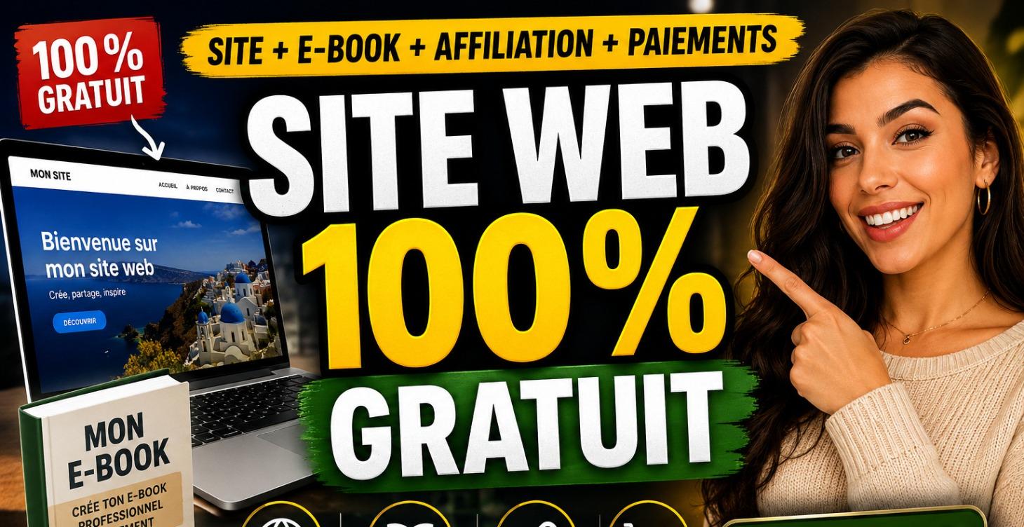 Crée Ton Site Web Gratuitement