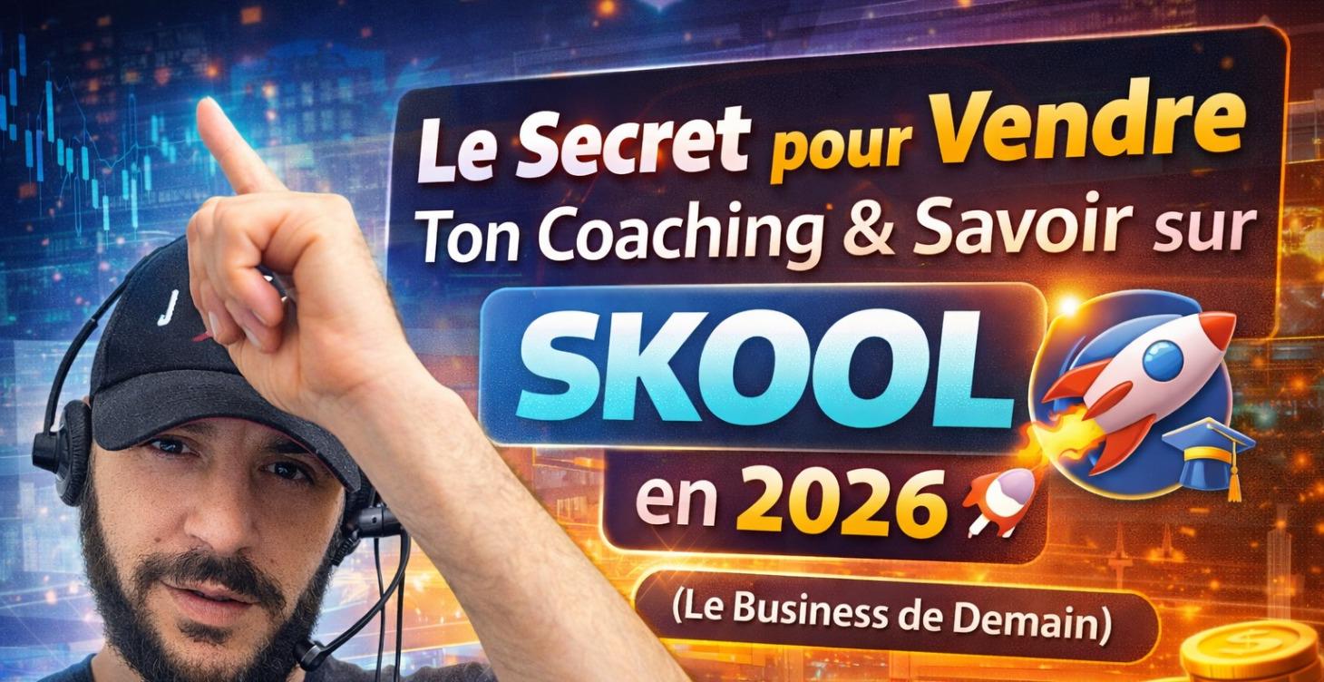 Vendre Ton Coaching & Savoir sur SKOOL en 2026 🚀