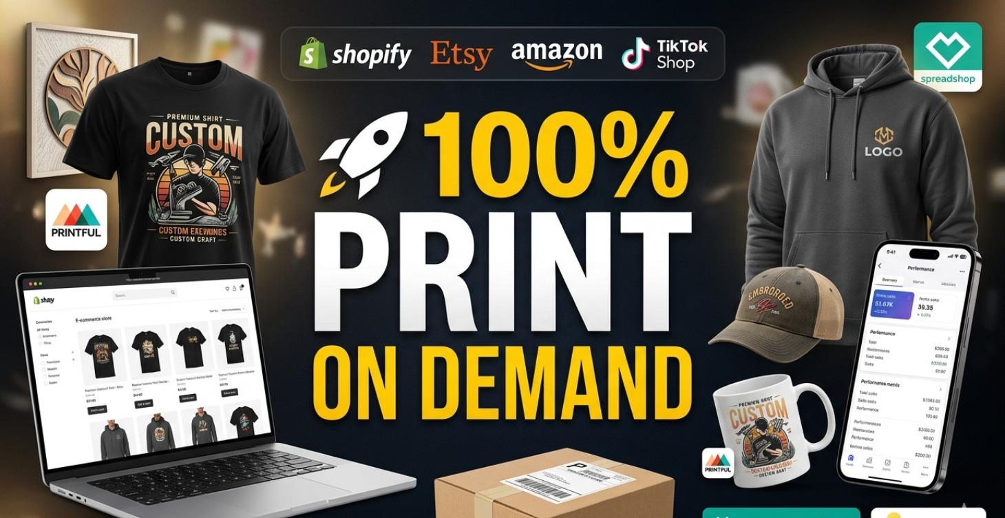 🚀 100% PRINT ON DEMAND