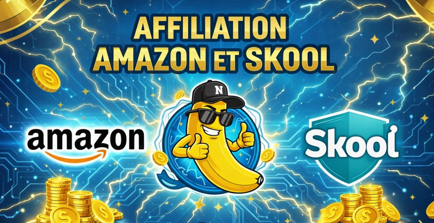 🔥 AFFILIATION AMAZON & SKOOL