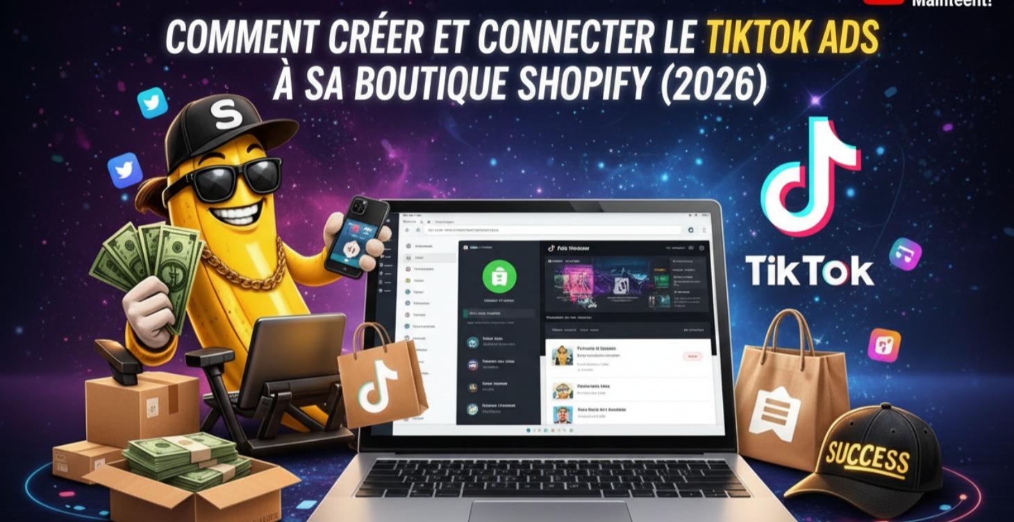 Pixel TikTok Ads à sa Boutique Shopify