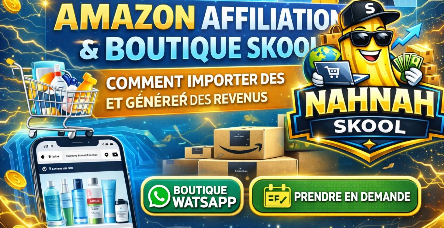 Amazon Affiliation & Boutique Skool