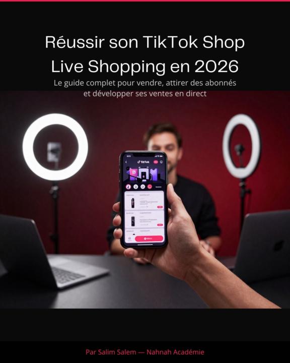 Réussir son TikTok Shop Live Shopping en 2026 Le guide complet pour vendre, attirer des abonnés et développer ses ventes en direct