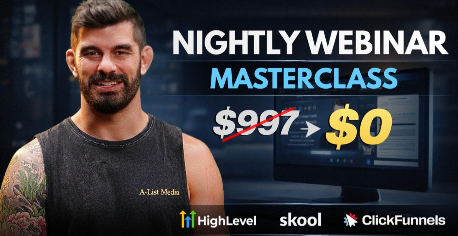 Nightly Webinar Masterclass