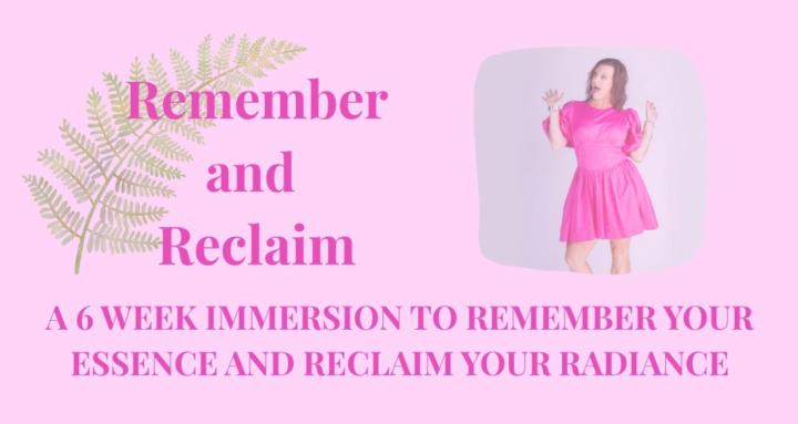 Remember and Reclaim