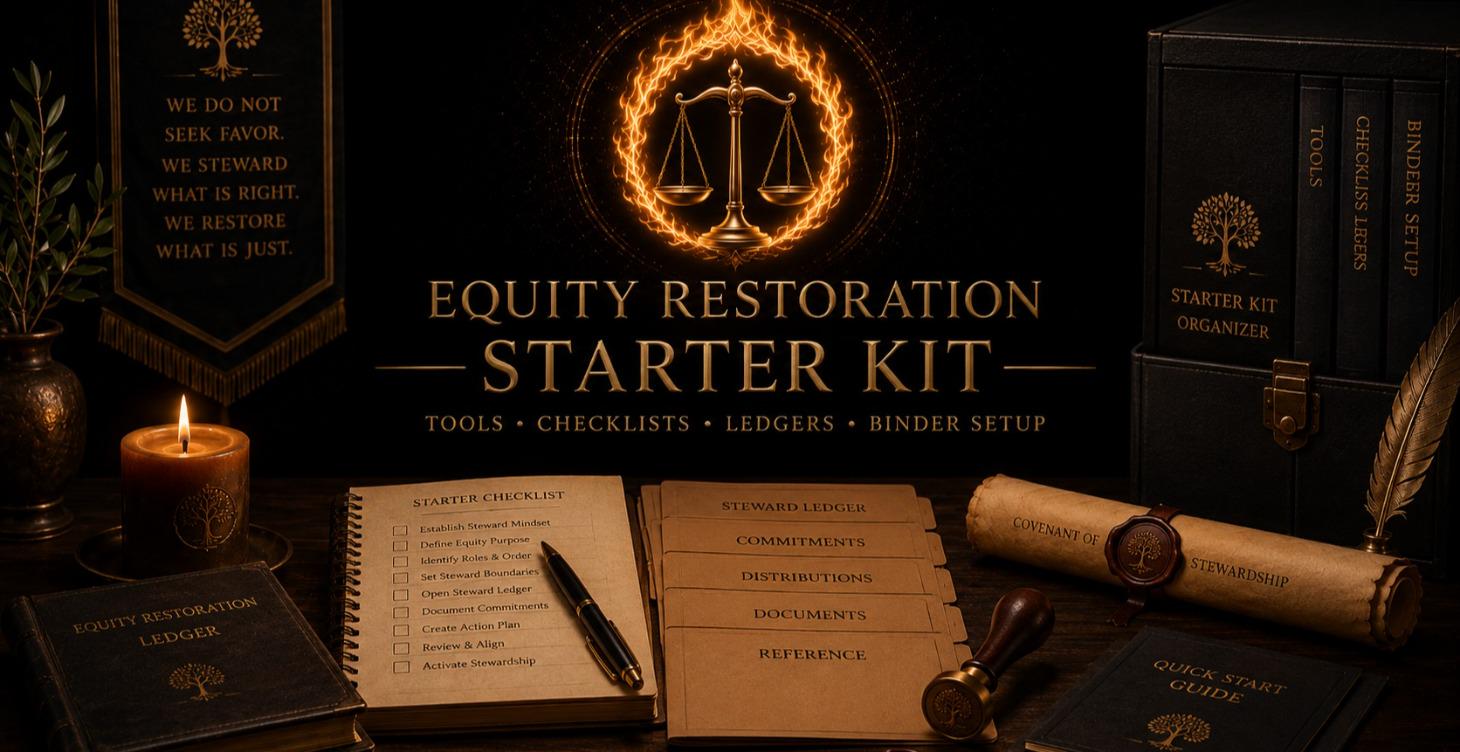 Equity Restoration Starter Kit
