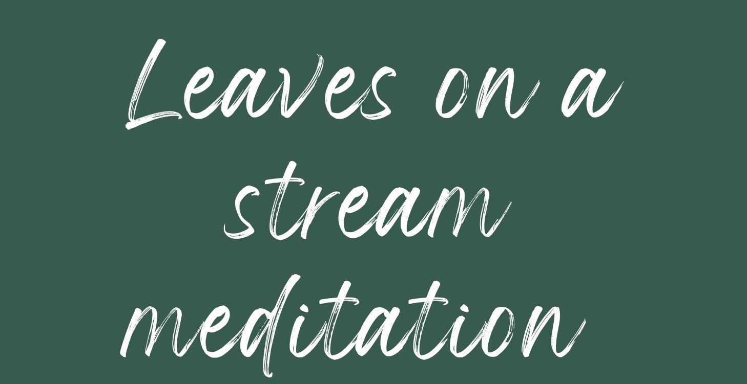 Leaves on a Stream Meditation with Dr. Nicolya