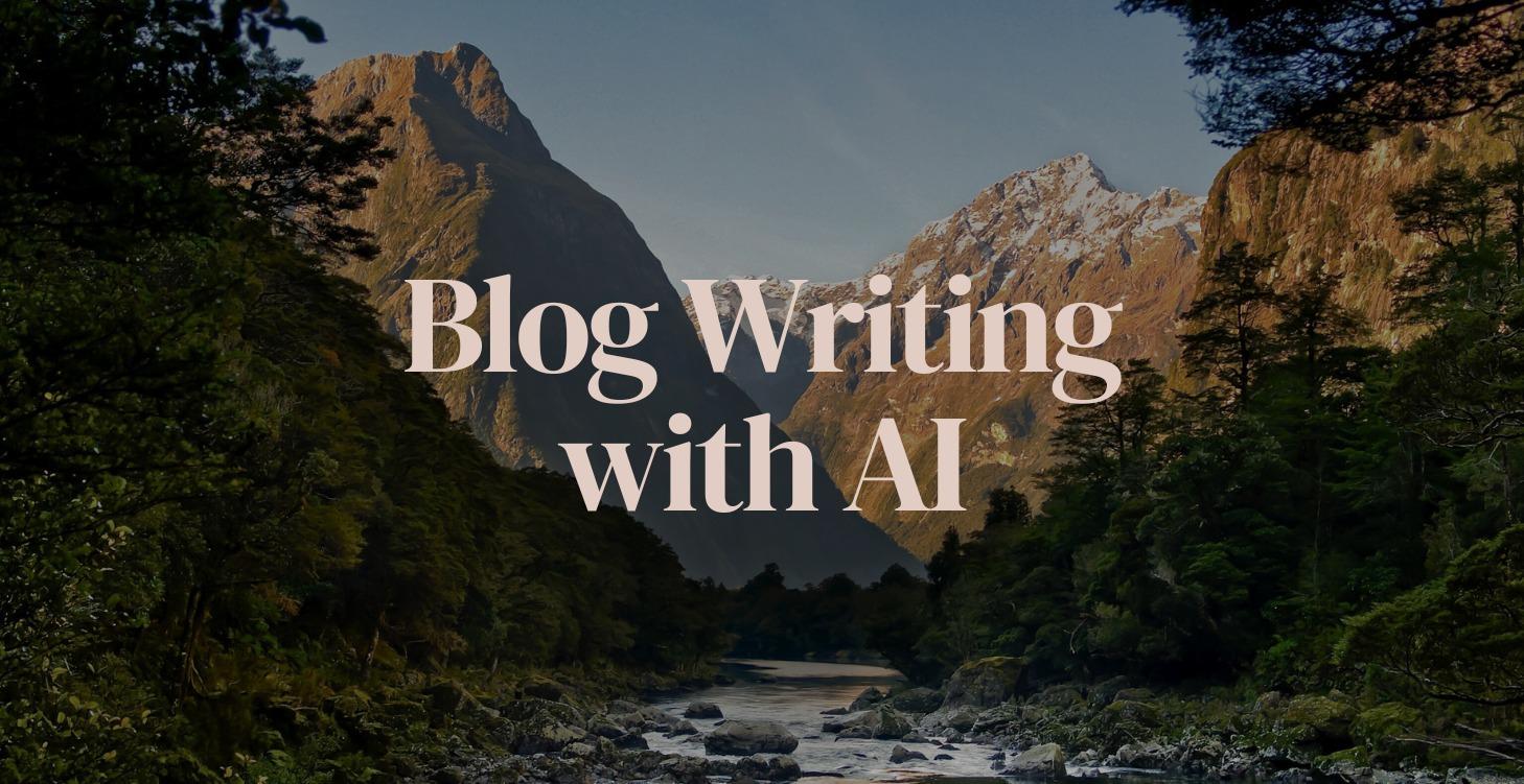 Blog Writing With AI