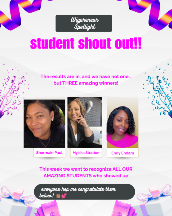 Student Shout Outs