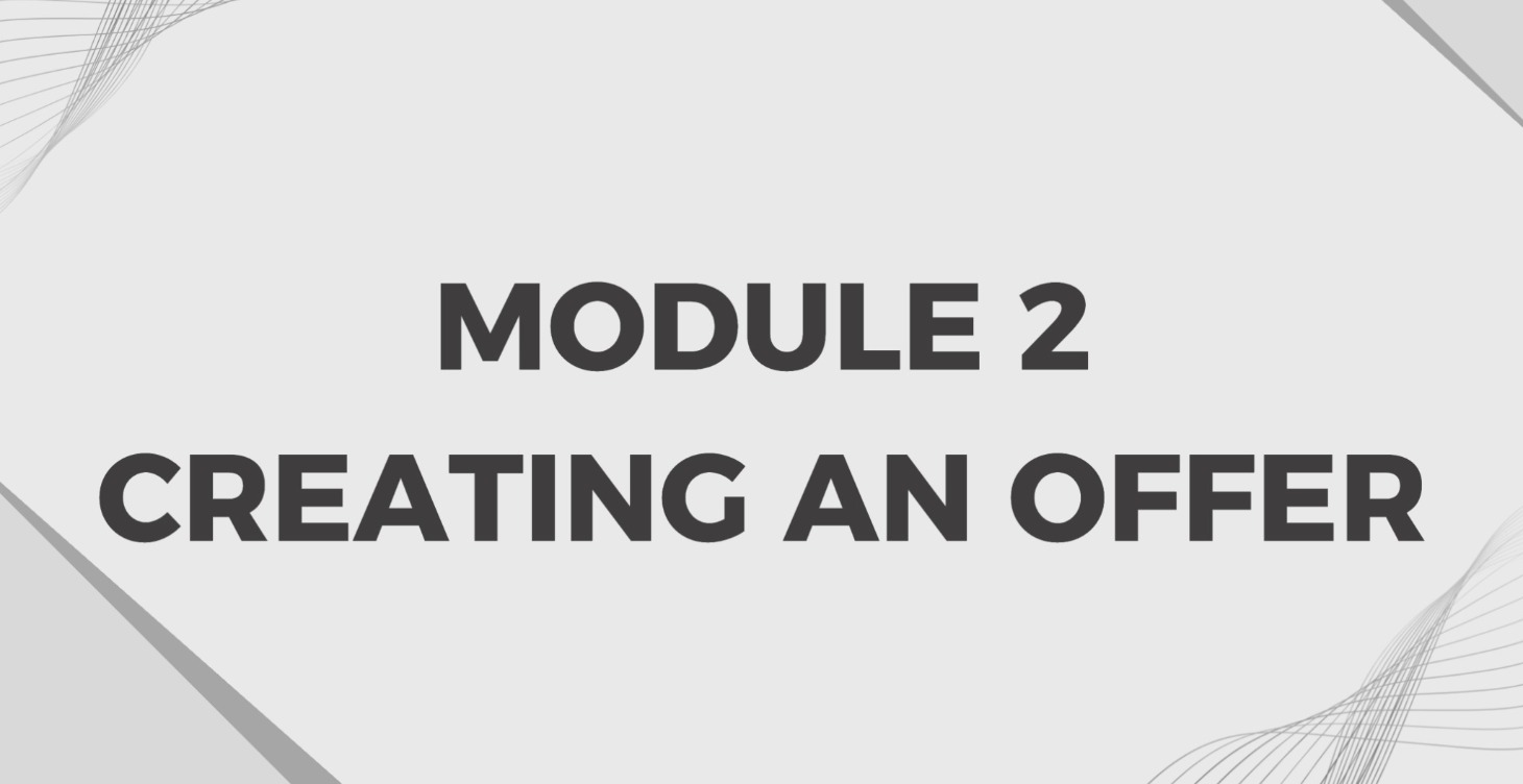 Creating an Offer