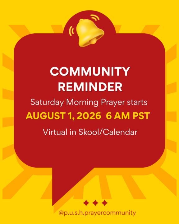 Community Reminder. 