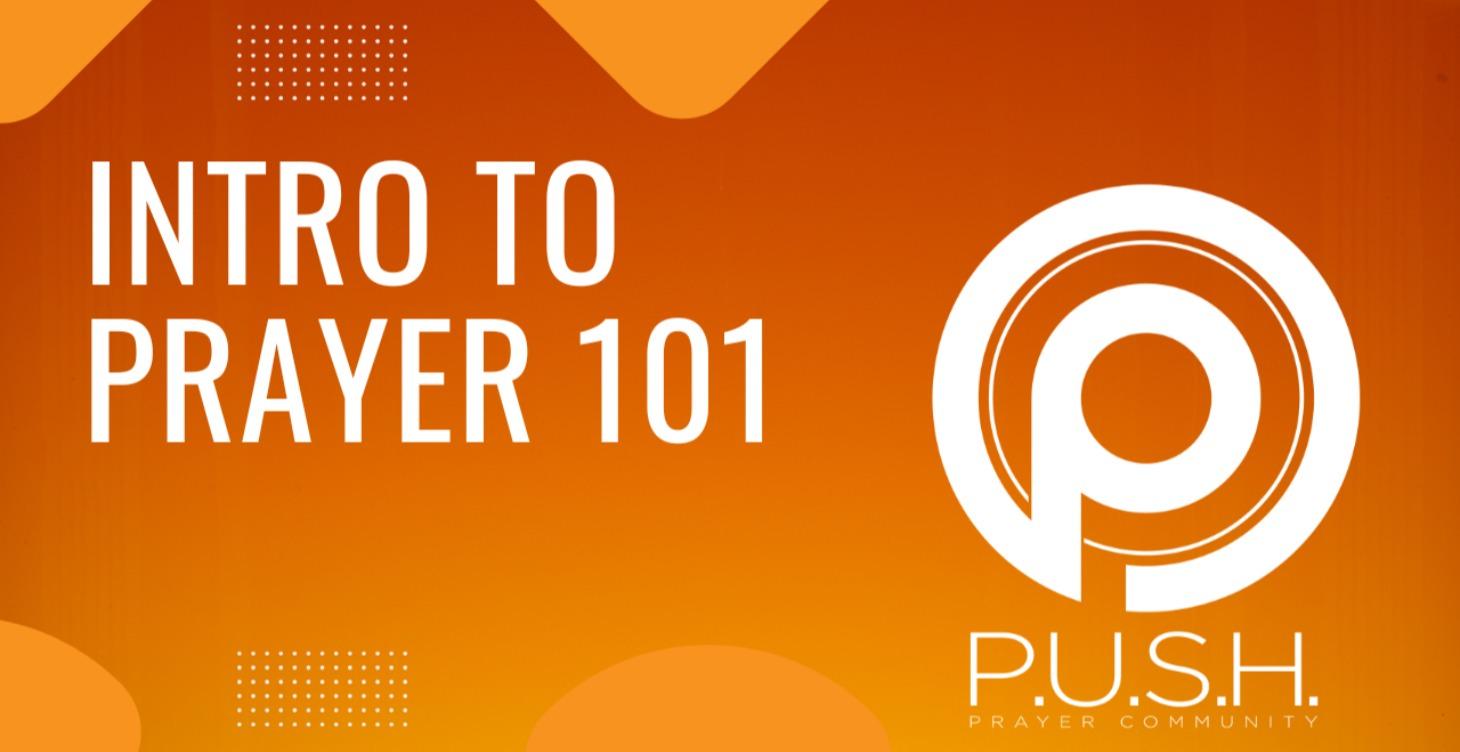 Intro to prayer