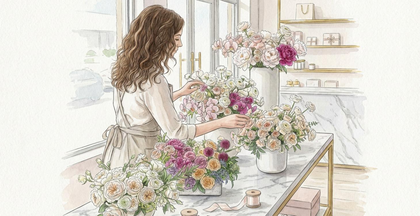 Luxury Florist Revenue Model