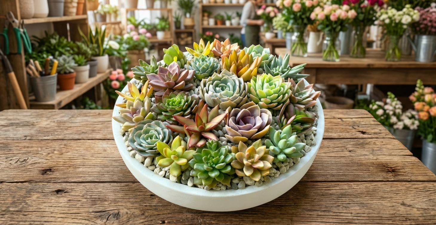 Succulents Arrangement MasterClass