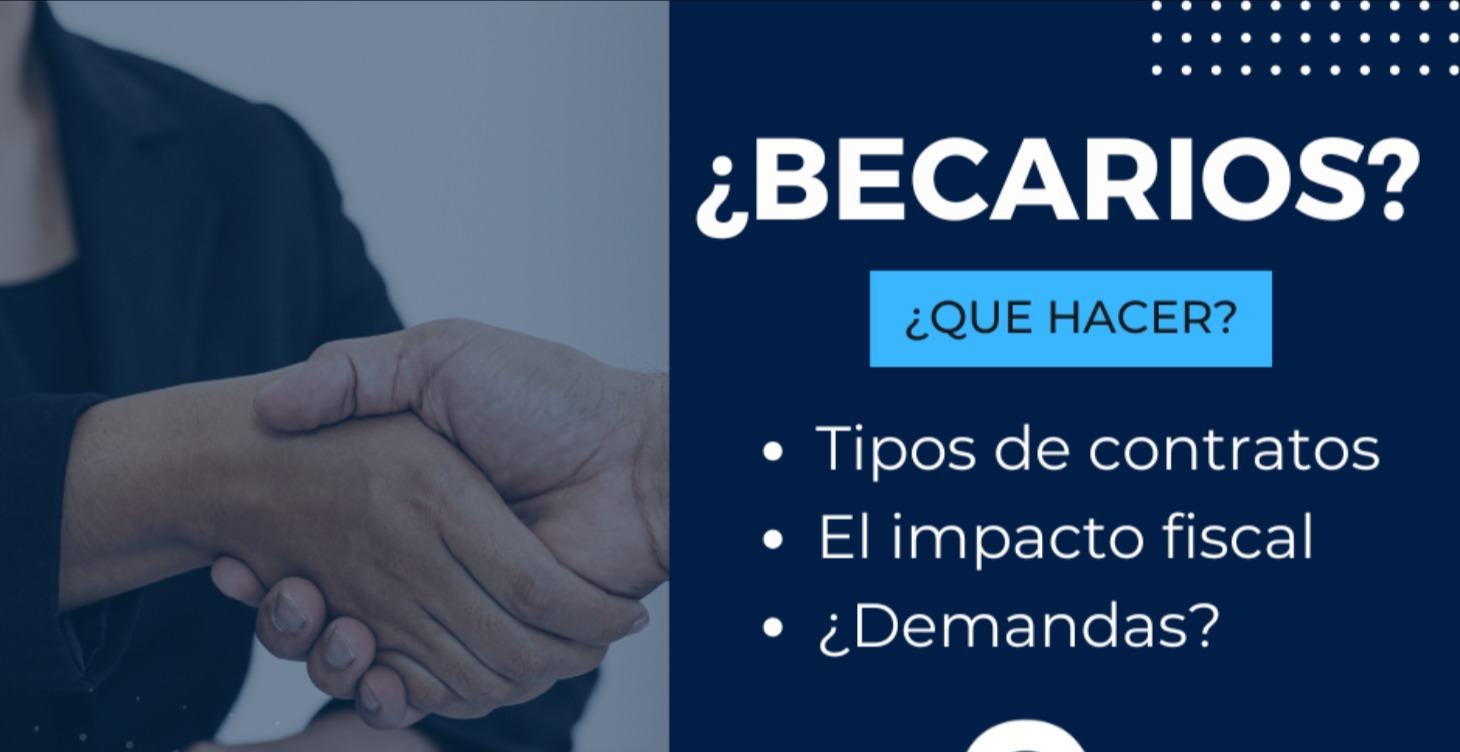 Las relaciones laborales con becarios/estudiantes