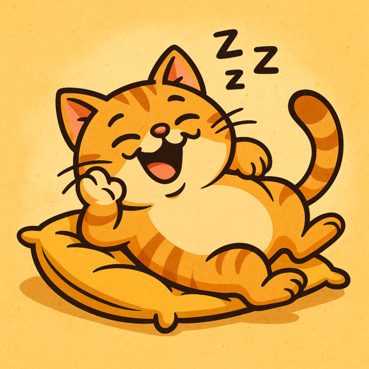 🐾 Hey Humans, It’s Me… Mascot 😴
