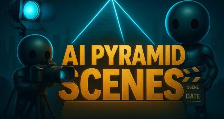 AI Pyramid Scenes  
