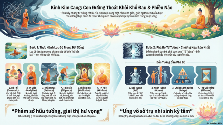 4 Bài Học Sâu Sắc Từ Kinh Kim Cang Giúp Bạn Sống An Nhiên Giữa Đời Biến Động