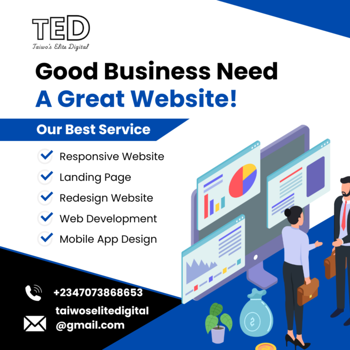 Good Business Needs a Great Website 