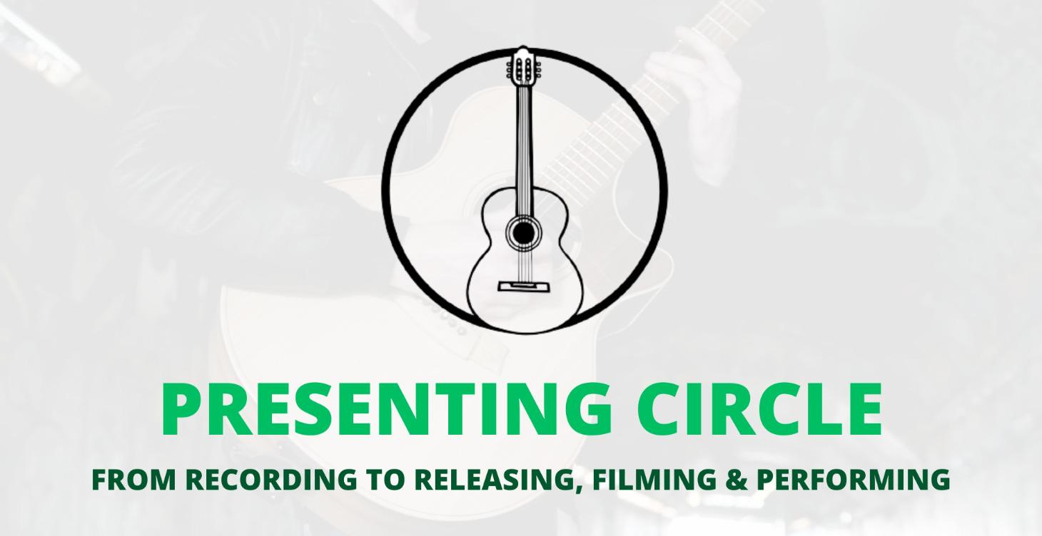 Guitar Piece Presenting Circle