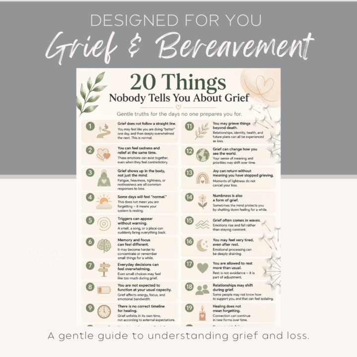 20 Things Nobody Tells You About Grief