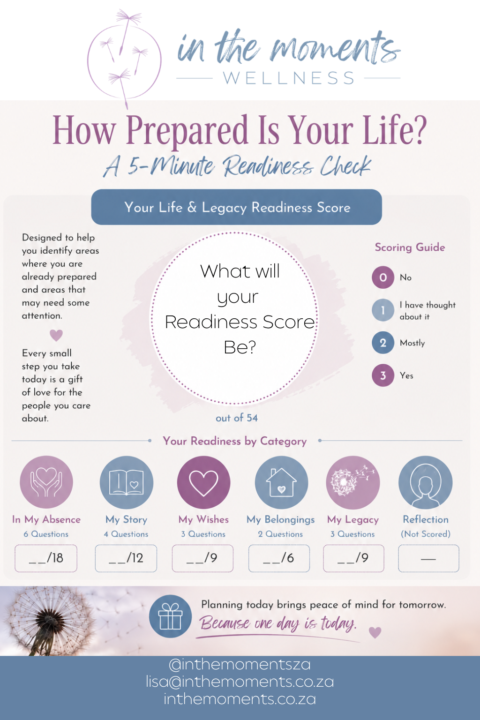 How prepared is your life?
