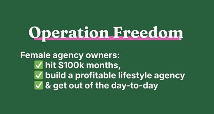 Operation Freedom Agency